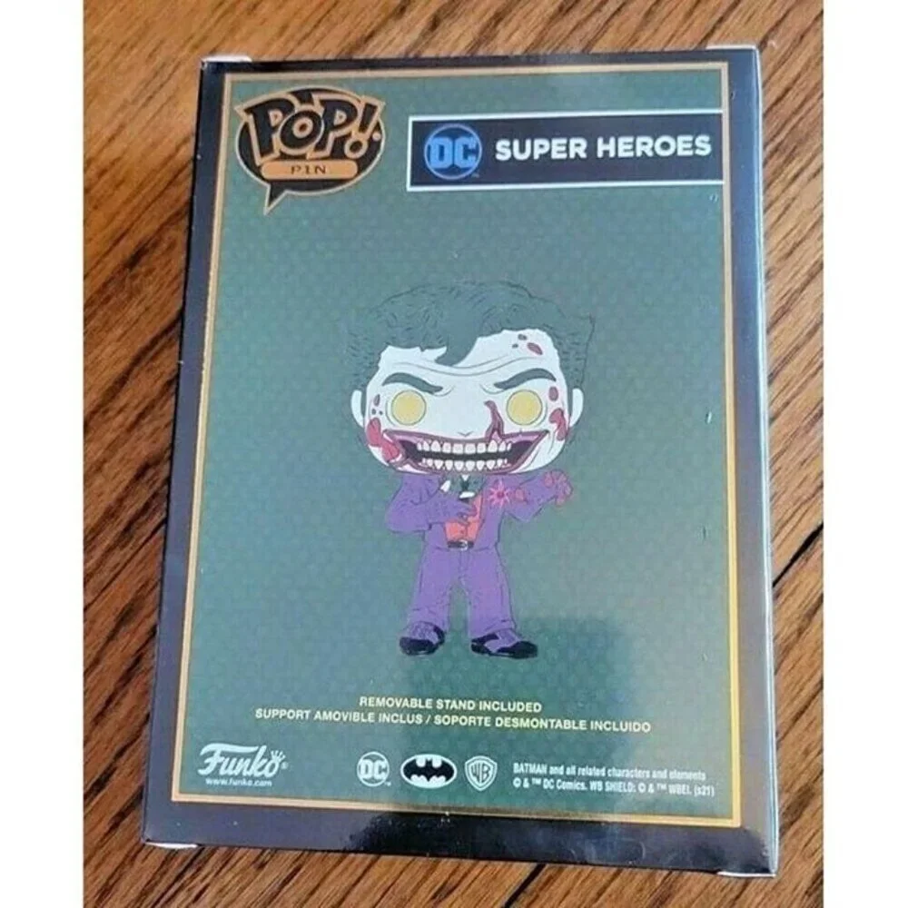 Funko POP! Pin – The Joker DCeased (Bloody) Large Enamel Pin – SE